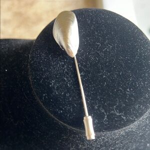 Elegant Silver Stick Pin